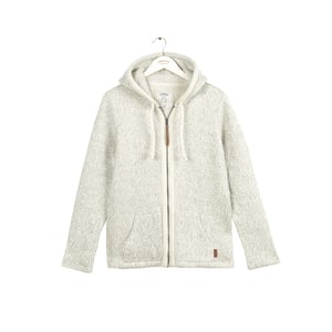 Yarmouth Textured Zip-up Sweater in Ivory(918041)
